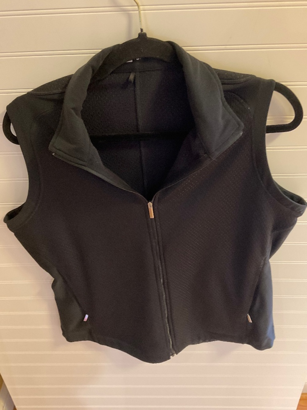 Nike Golf Therma-Fit Full Zip Performance Women’s Black Vest Size: L Pre Owned